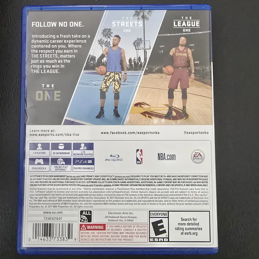 Sony PS4 NBA Live 18